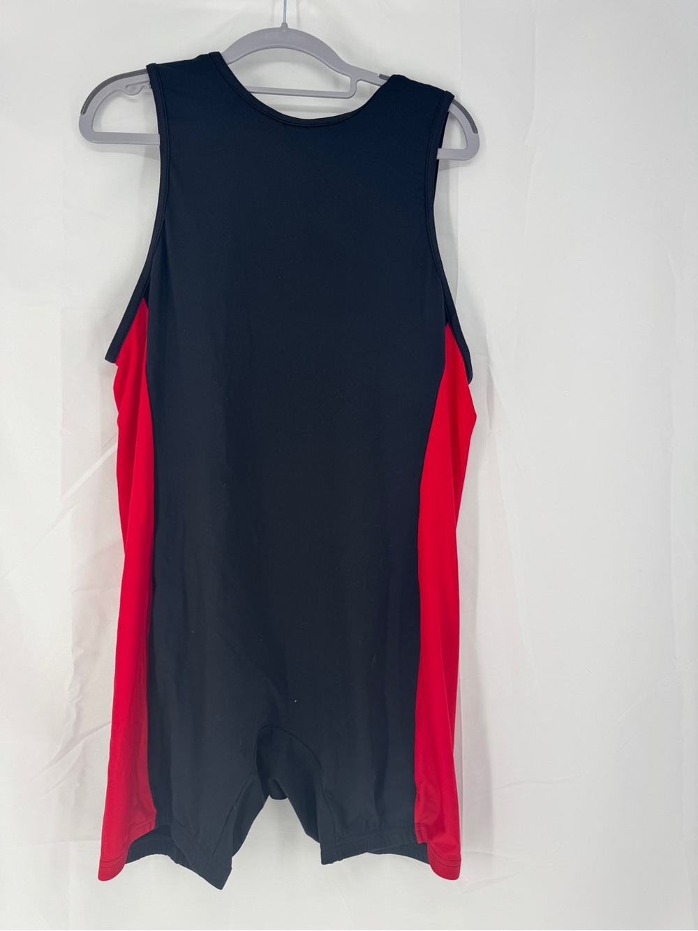 Red & Black Powerlifting Competition Singlet 0053 - Picture 3 of 3